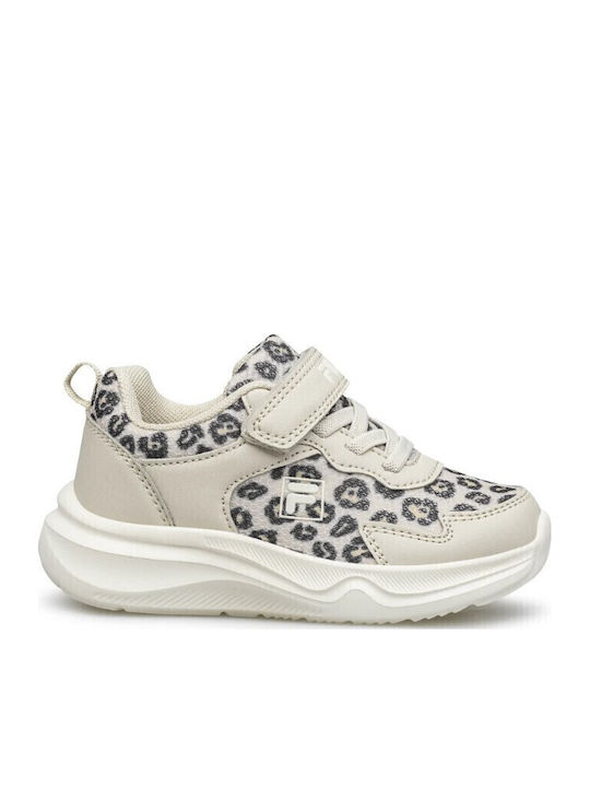 Abel 3 V Kinder Sneakers mit Klettverschluss Beige
