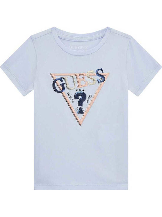 Guess Παιδικό T-shirt Σιελ