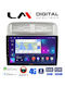 LM Digital Auto-Audiosystem für Fiat Großer Punkt / Linie 2005-2012 (Bluetooth/USB/WiFi/GPS/Apple-Carplay/Android-Auto)