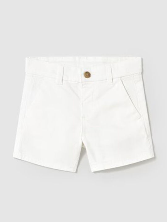 Mayoral Kinder-Shorts/Bermudas Stoff Basic weiß