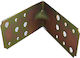 Eckregal Metallisch in Bronze Farbe 70x70mm 1Stück 13-4123-Π