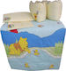 Beboulino Baby Crib Bedding Set 6pcs Multicolour