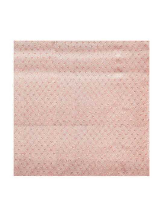Double Salmon Polyester Shower Curtain 180x180cm Pol Jd-48-salmon