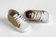 Ever Kid Βαπτιστικά Δερμάτινα Sneakers Αγκαλιάς Κίτρινα