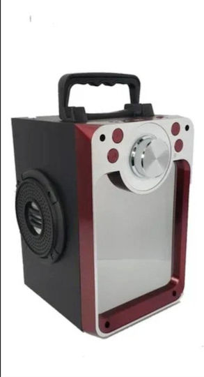 Portable Bluetooth-Lautsprecher 10W mit Radio und Akkulaufzeit bis zu 1 Stunden Schwarz