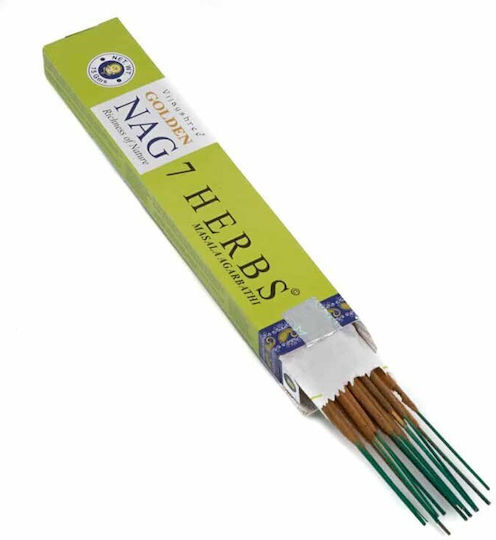 Bețișoare Aromatice Golden Nag 7 Plante 15g/15 bucăți Vijayshree