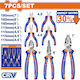 Wadfow Pliers set Length 177.8mm 7pcs