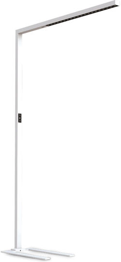 Ideal Lux LED Floor Lamp H197xW120cm. 7600lm White