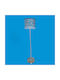 Oxygen Dark Blue Floor Lamp H170cm. with Socket for Bulb E27 Blue