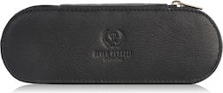 Paolo Peruzzi T-82-bl Black Leather Glasses Case Paolo Peruzzi T-82-bl Black Leather Glasses Case