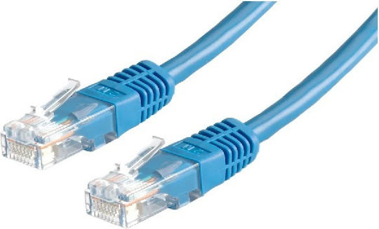 Standard U/UTP Kat.6 Ethernet Netzwerkkabel 0,5m Blau