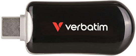 Verbatim 128GB USB 3.2 Stick with connection USB-C Black