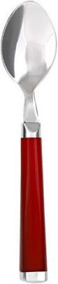 PKS Dinner Stainless Steel Red 19cm Spoons