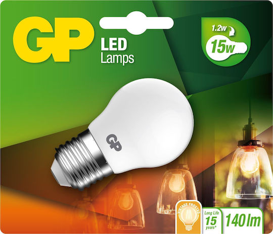 GP Batteries LED-Lampe 1.2W für Fassung E27 136lm