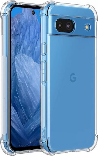 Antishock Back Cover Silicon Transparent (Google Pixel 7a)
