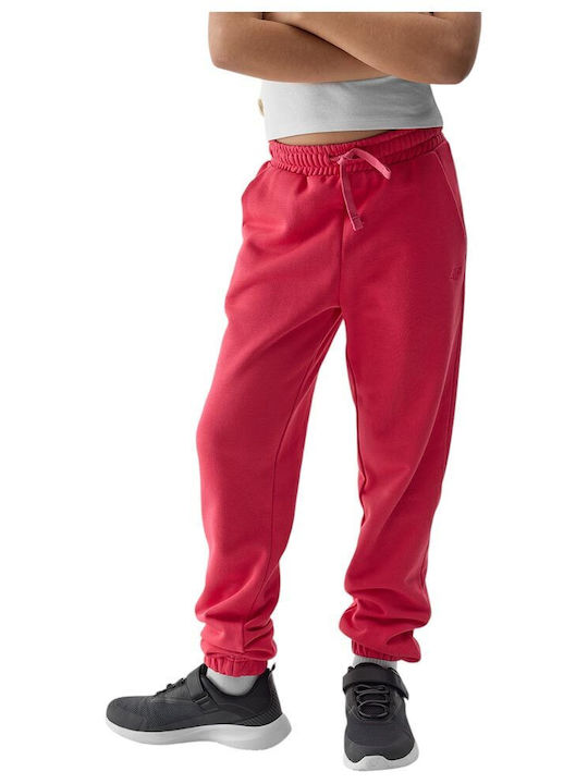 4F Pantaloni de Trening pentru Copii Fuchsia