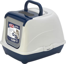 Pet Nova Toilette Geschlossen Blau