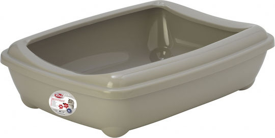 Pet Nova Λεκάνη Γάτας Γκρι Μ50 x Π38 x Υ14cm