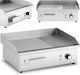 Royal Catering Ηλεκτρικό Πλατώ Ψησίματος 54.8x35x 3kW με Ραβδωτή Πλάκα