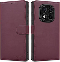 Tech-Protect Brieftasche Burgundisch (Xiaomi Redmi Note 14 Pro 5G / Poco X7 5G)