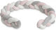 Interbaby Crib Bumpers Braided Inside pink 12x150cm