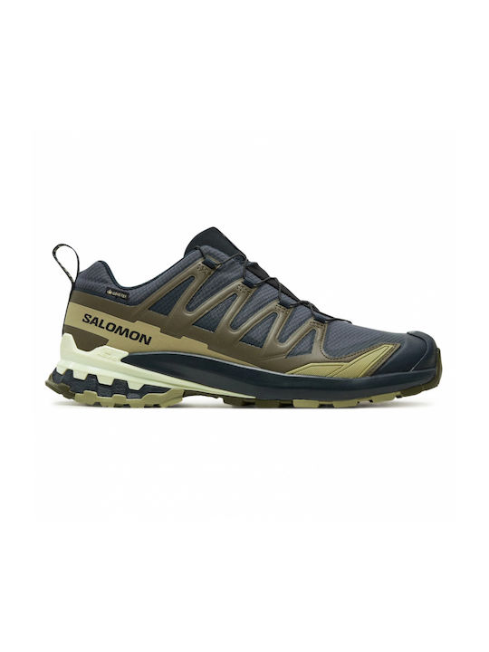 Xa Pro 3d V9 Sport Shoes Running Gray Waterproof with Gore-Tex Membrane