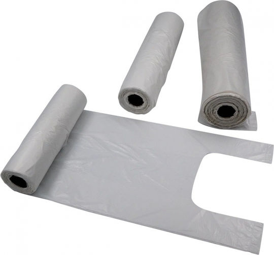 Sidirela Plastic Packaging Bag Tank Top Type 35x50cm White