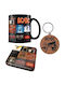 Ac Dc Classic Albums Gift Set Mug Coaster & Keychain