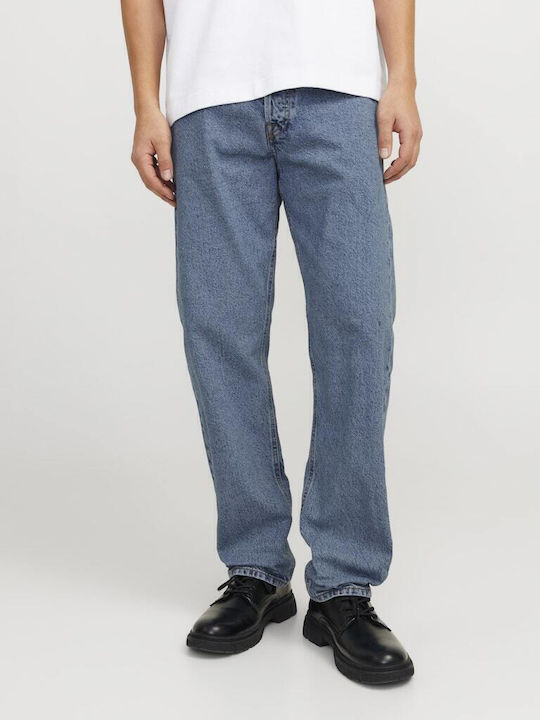 Men's Jeans Pants with Relaxed Fit Blue