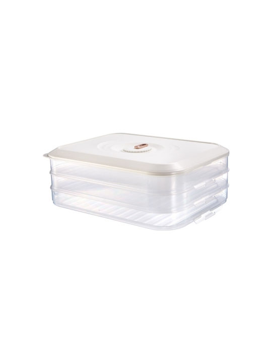 Plastic Lunch Box White