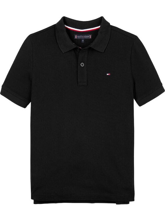 Tommy Hilfiger Polo pentru copii Cu mânecă scur...
