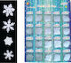 Confetti 20pcs Snowflakes Mt-6610