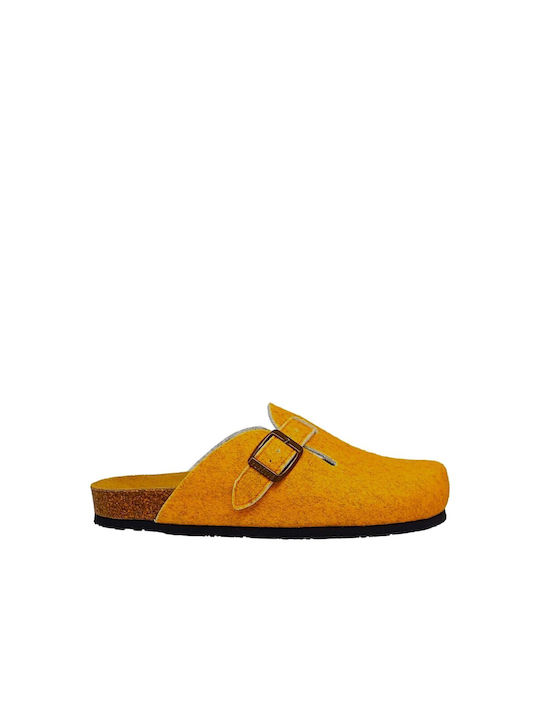 Plakton Women's Clogs Yellow