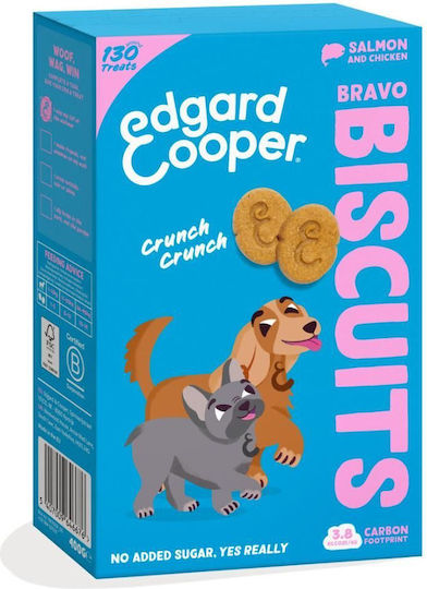 Edgard Cooper Kekse Hund mit Lachs 400gr
