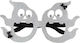 Halloween Decoration Funny Party Glasses Skeleton Spider Horror Props Ghost