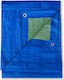 Krausmann Waterproof Tarpaulin 65gr/m² 5x4m. Light Type Green