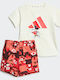 Kids' Set with Shorts Summer 2pcs White Disney Mickey Mouse