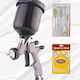 Auarita Air Spray Paint Gun Floating Tumbler 1.3mm