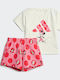 Kids' Set with Shorts Summer 2pcs White x Disney