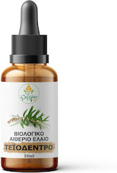 Ελιξήριο Βιολογικό Αιθέριο Έλαιο Tea Tree 10ml Ελιξήριο Βιολογικό Αιθέριο Έλαιο Tea Tree 10ml
