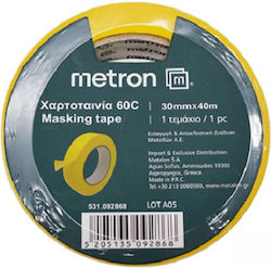 Metron Χαρτοταινεια 60c 30x40m Κιτρινη 092868