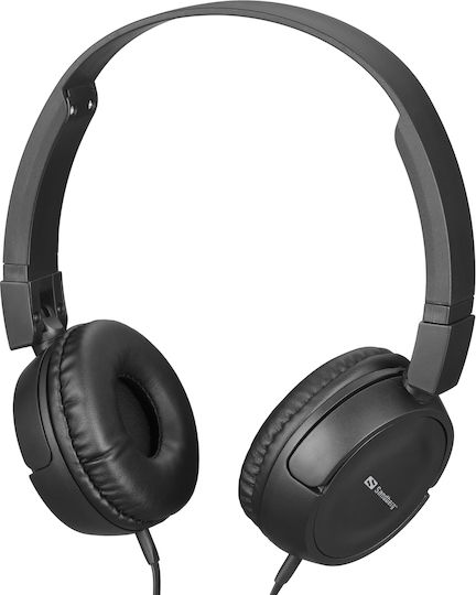 Sandberg Saver On Ear Multimedia Ακουστικά με μικρόφωνο και σύνδεση 3.5mm Jack