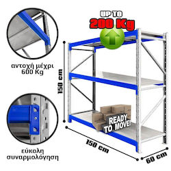 thessPACK Shelf Dexion 150x60x150cm