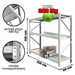 thessPACK Shelf Dexion 150x60x150cm