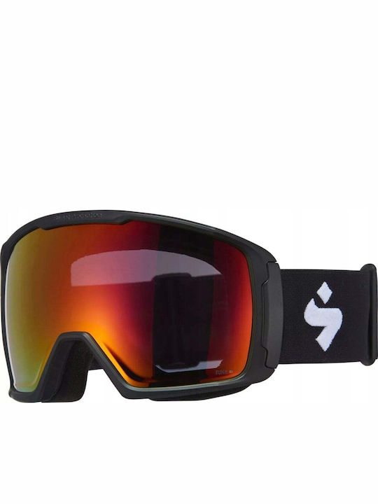 Sweet Protection Ski & Snowboard Goggles Kids Black with Lens in Black Color