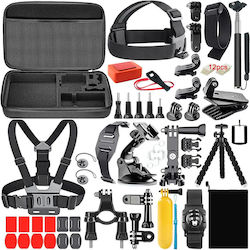 Ηχόπολις Σετ Αξεσουάρ 65 In 1 Action Cameras Dji Eken Gopro Insta360 Sjcam Fusion Hero 10 Hero 11 Hero 11 Mini Hero 12 Hero 2018 Hero 3 Hero 3+ Hero 4 Hero 4 Session Hero 5 Hero 5 Session Hero 6 Hero 7 Hero 8 Hero Ηχόπολις Σετ Αξεσουάρ 65 In 1 Action Cameras Dji Eken Gopro Insta360 Sjcam Fusion Hero 10 Hero 11 Hero 11 Mini Hero 12 Hero 2018 Hero 3 Hero 3+ Hero 4 Hero 4 Session Hero 5 Hero 5 Session Hero 6 Hero 7 Hero 8 Hero