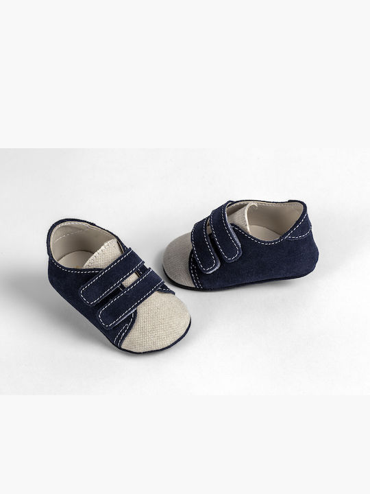Ever Kid Taufschuhe Für Jungen Aus Leder Blau