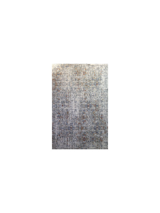 Bioafrol Χαλί Ορθογώνιο Grey Beige 190x133cm