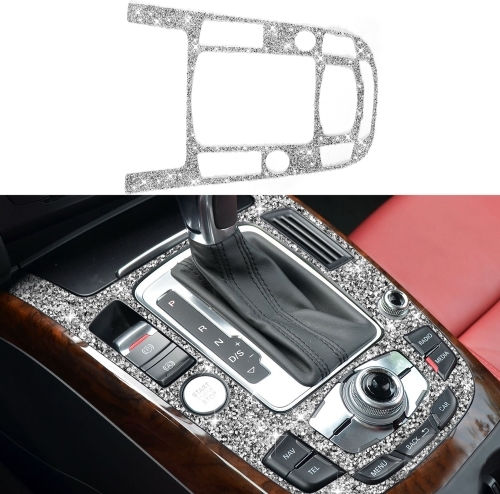 Autocolant decorativ pentru panoul de viteze Audi A4l A5 Q5 Tip C Diamante Stânga Dreapta