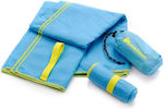 Meteor Handtuch Microfiber Blau